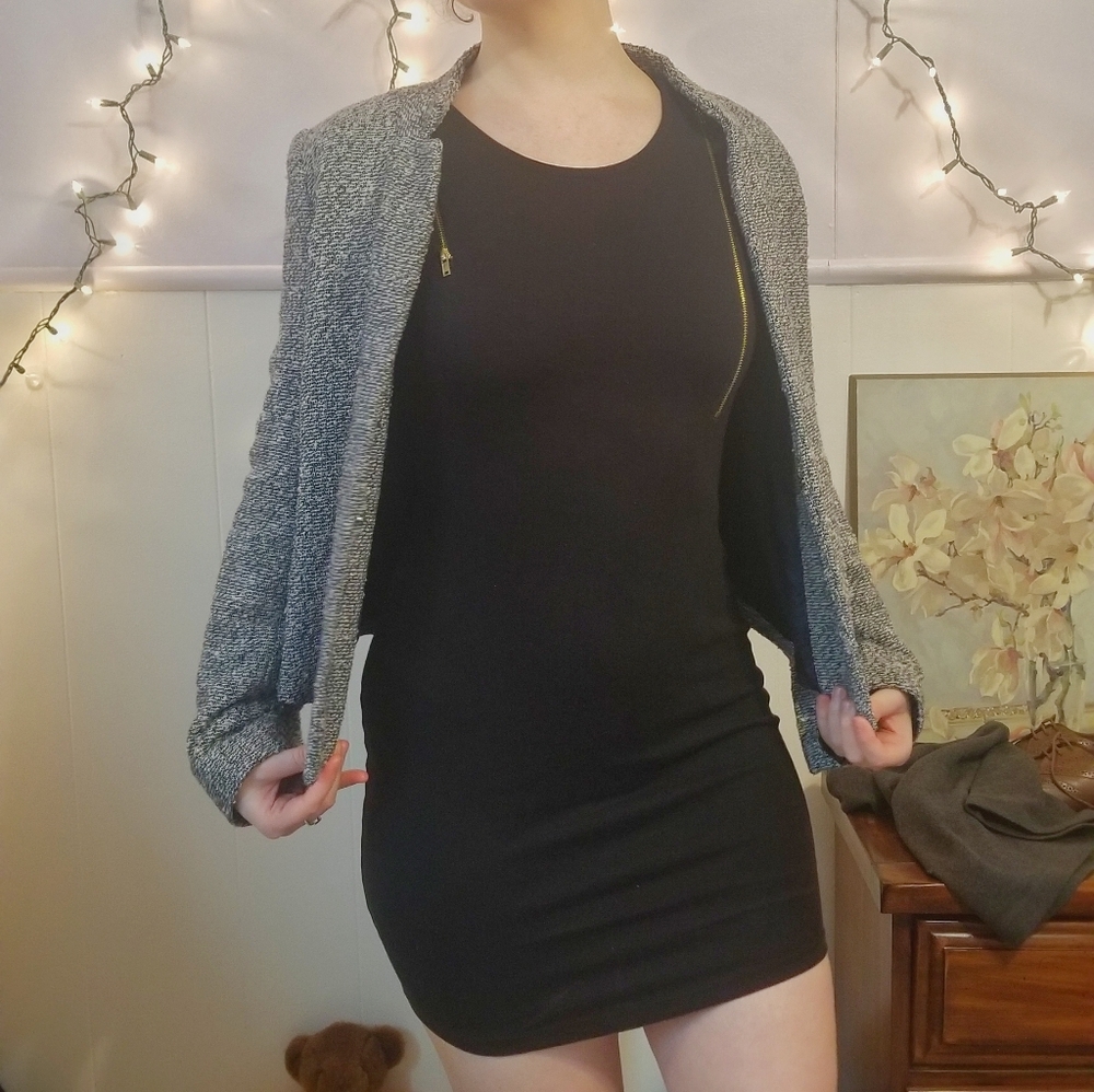 Nicki Minaj black dress